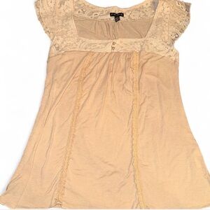 Y2K Babydoll Boho Top